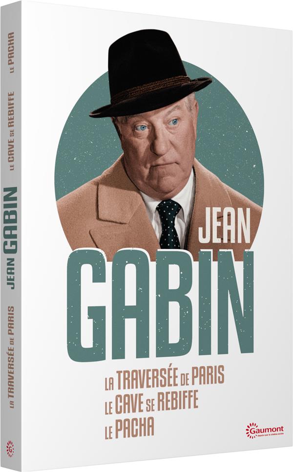 Jean Gabin - 3 films : La traversée de Paris + le Cave se rebiffe + Le Pacha