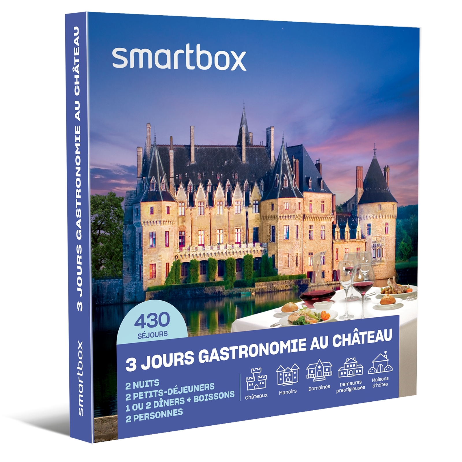 3 jours gastronomie châteaux et belles demeures