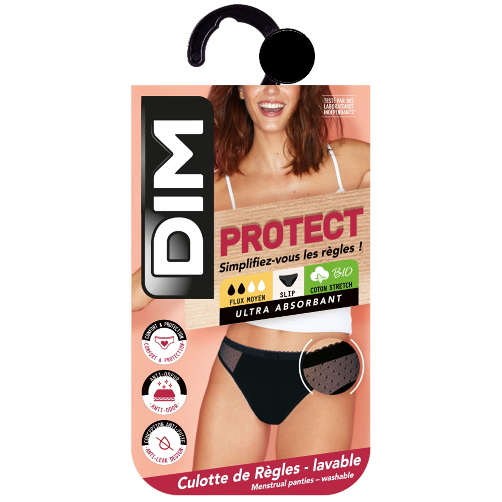 Culotte menstruelle flux moyen 44/46