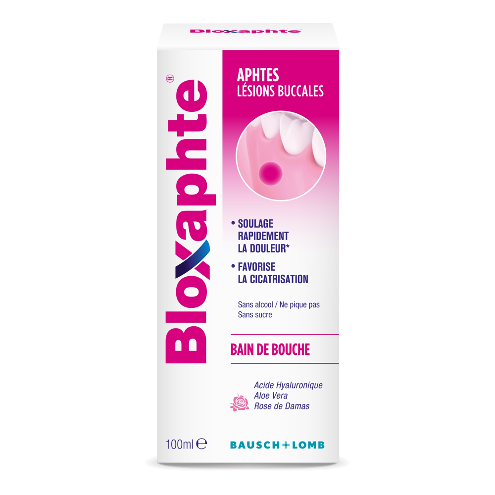 Bloxaphte Bain de bouche aphtes Fl 100 ml