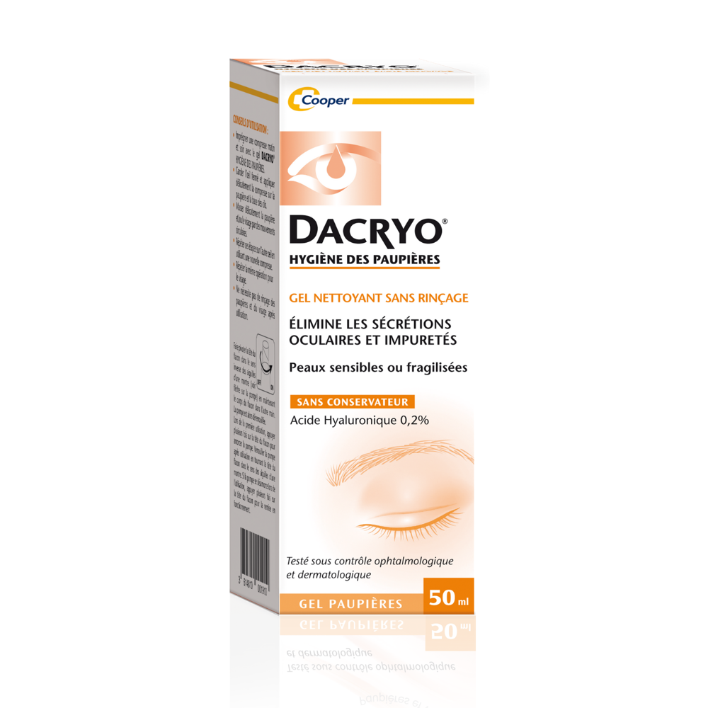 Dacryo Hygiene Paupieres 50ml