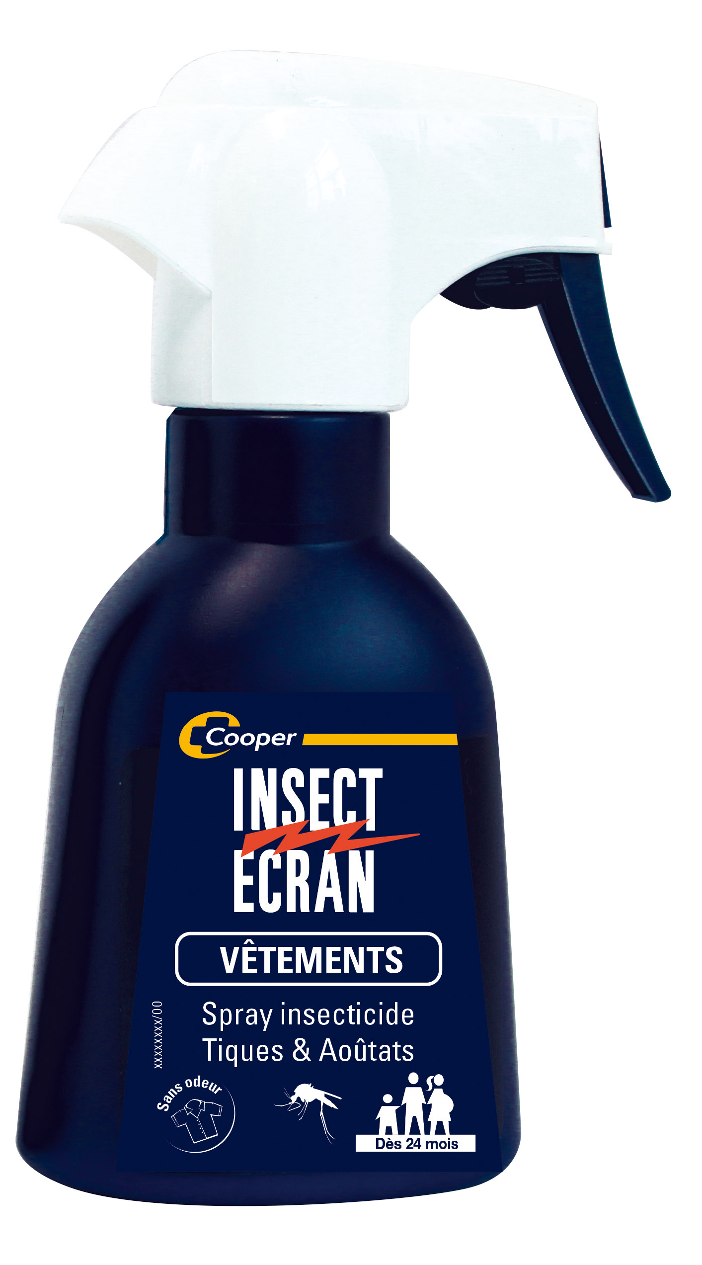 Spray vêtements Tiques et Aoûtats 200ml