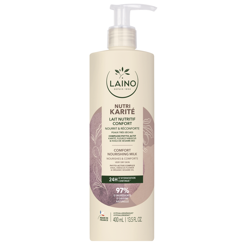 LAINO Lait Nutri Confort Karité Flacon 400ml