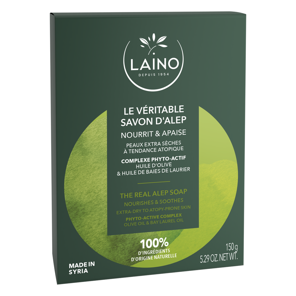 Laino Savon Solide d'Alep Étui 150 g
