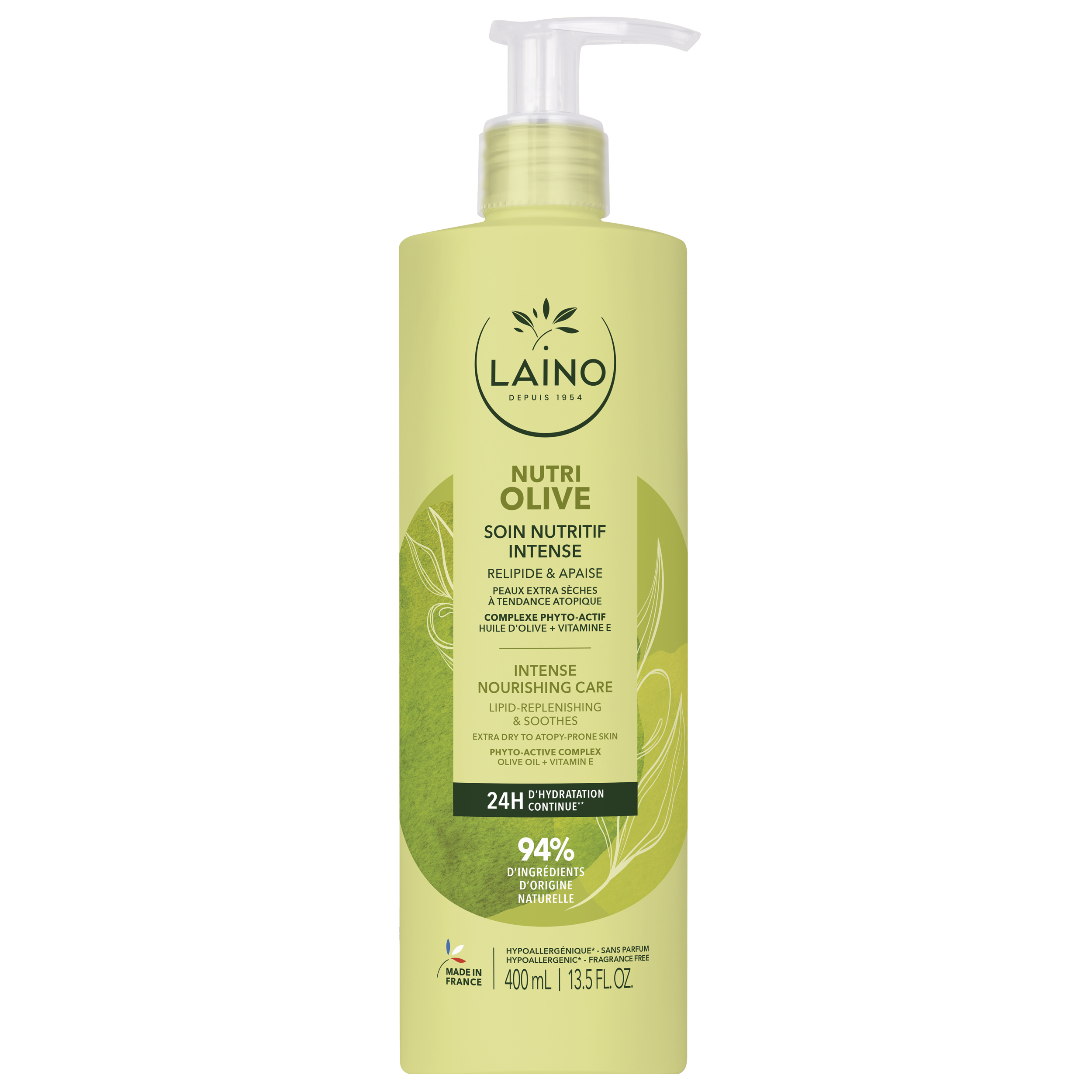 LAINO Soin Nutritif Intense Flacon 400ml
