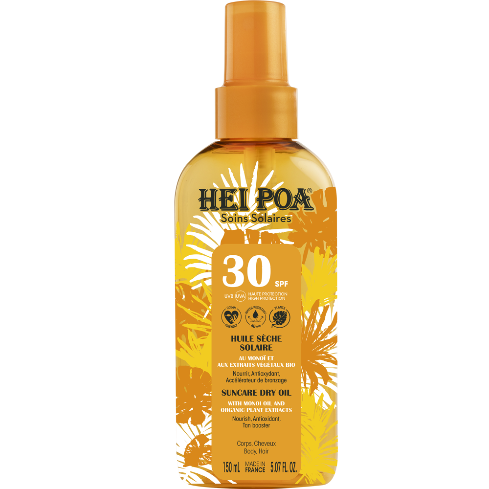 HEI POA Huile Sèche Corps & Cheveux SPF30 FL 150ml