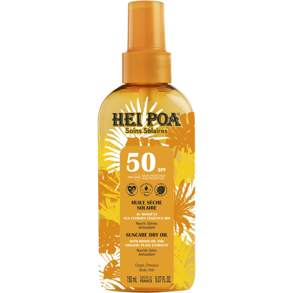 HEI POA Huile Sèche Corps & Cheveux SPF50 FL 150ml