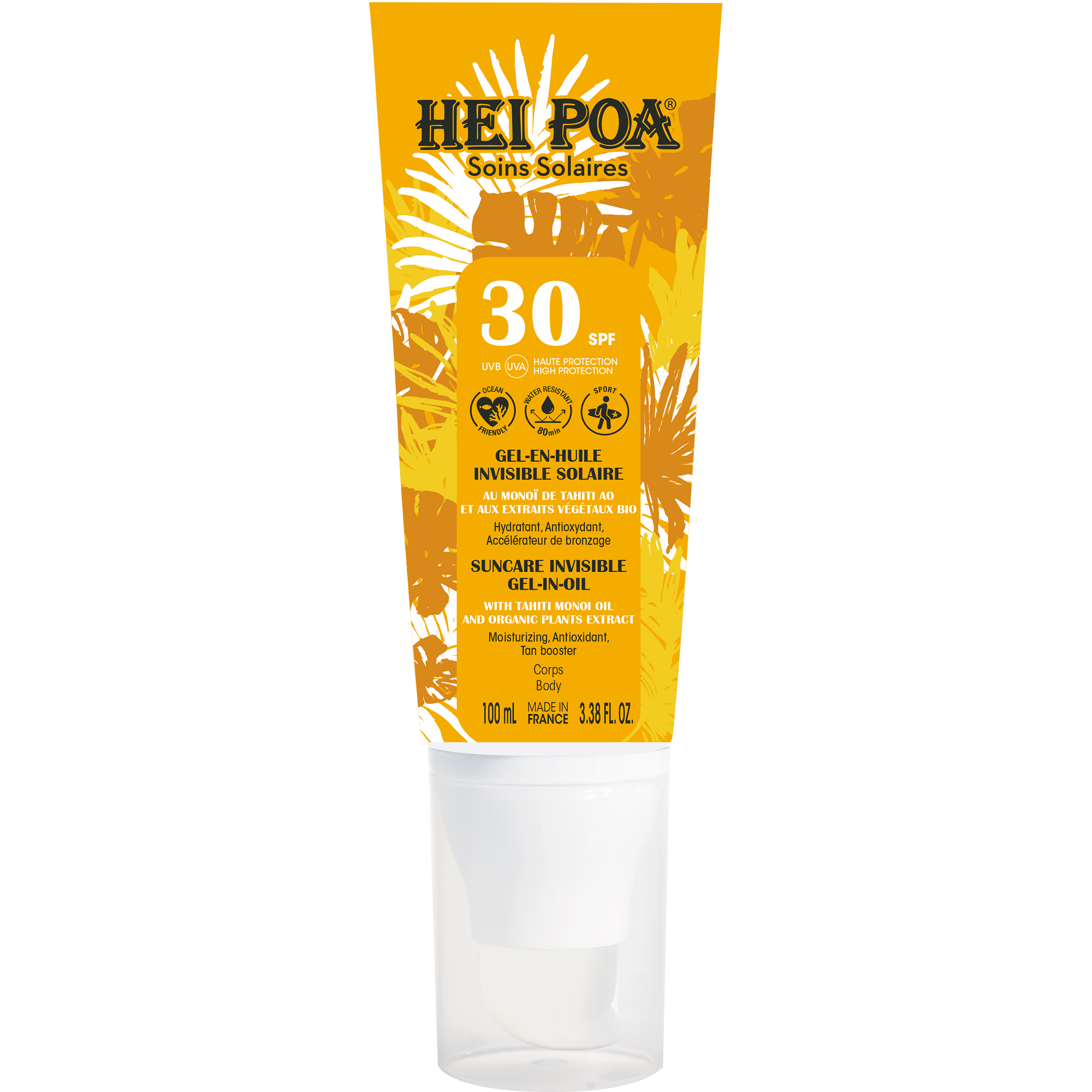 HEI POA Gel-en-Huile Corps SPF 30 Tube 100ml