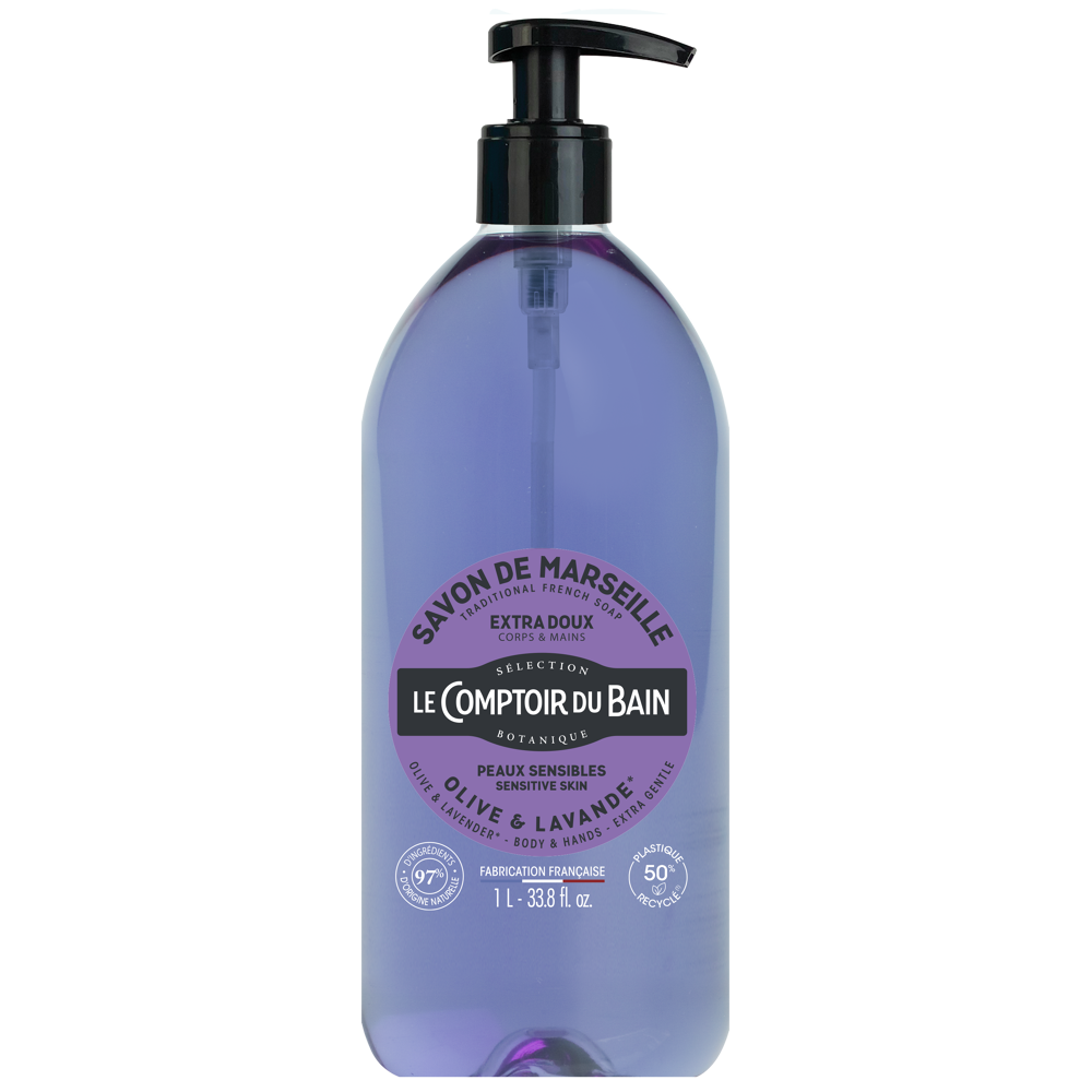 LCB - Savon liquide Olive lavande 1L