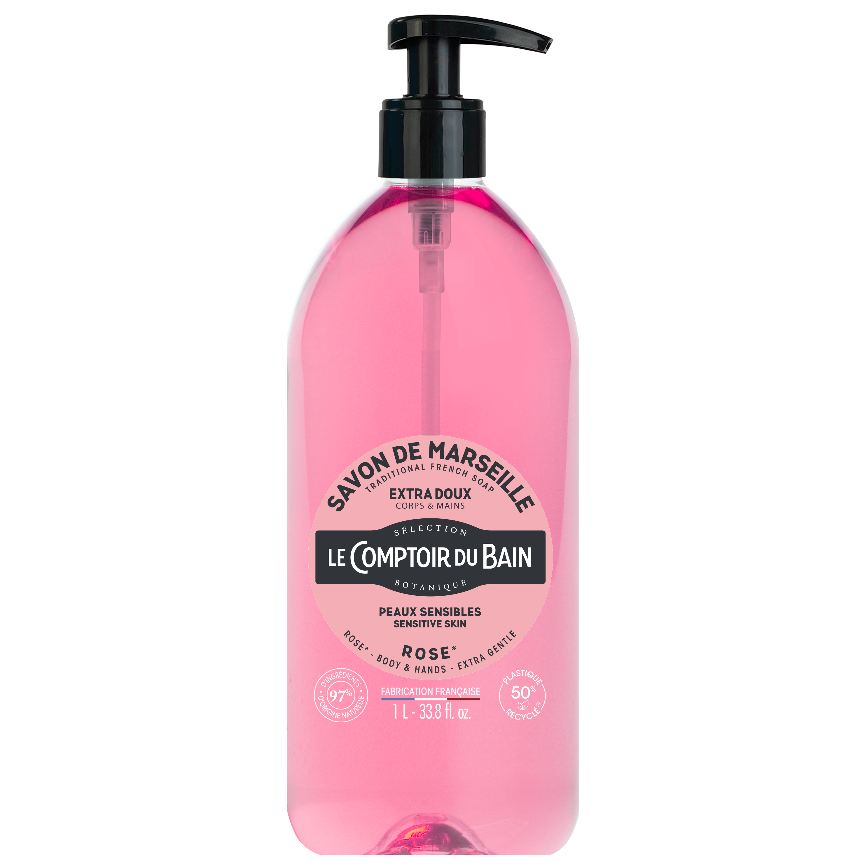 LCB - Savon liquide Rose 1L