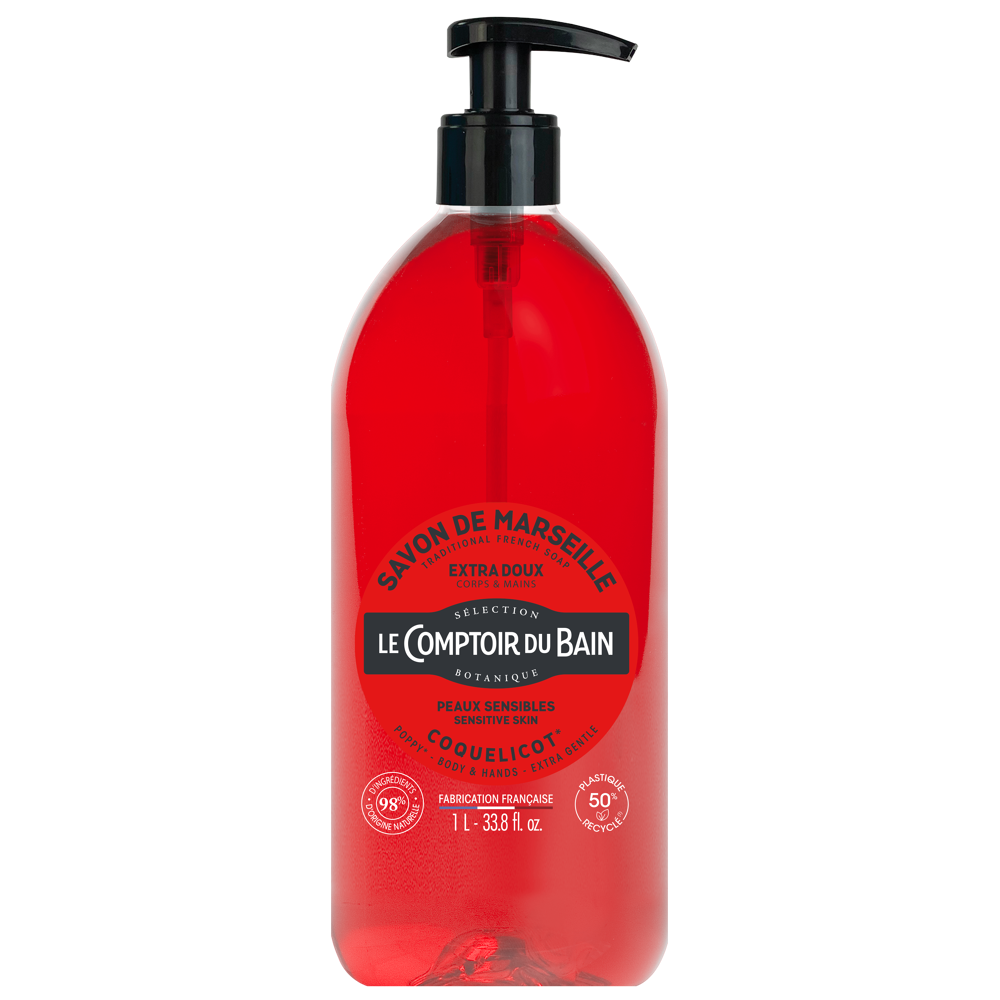 LCB - Savon liquide Coquelicot 1L