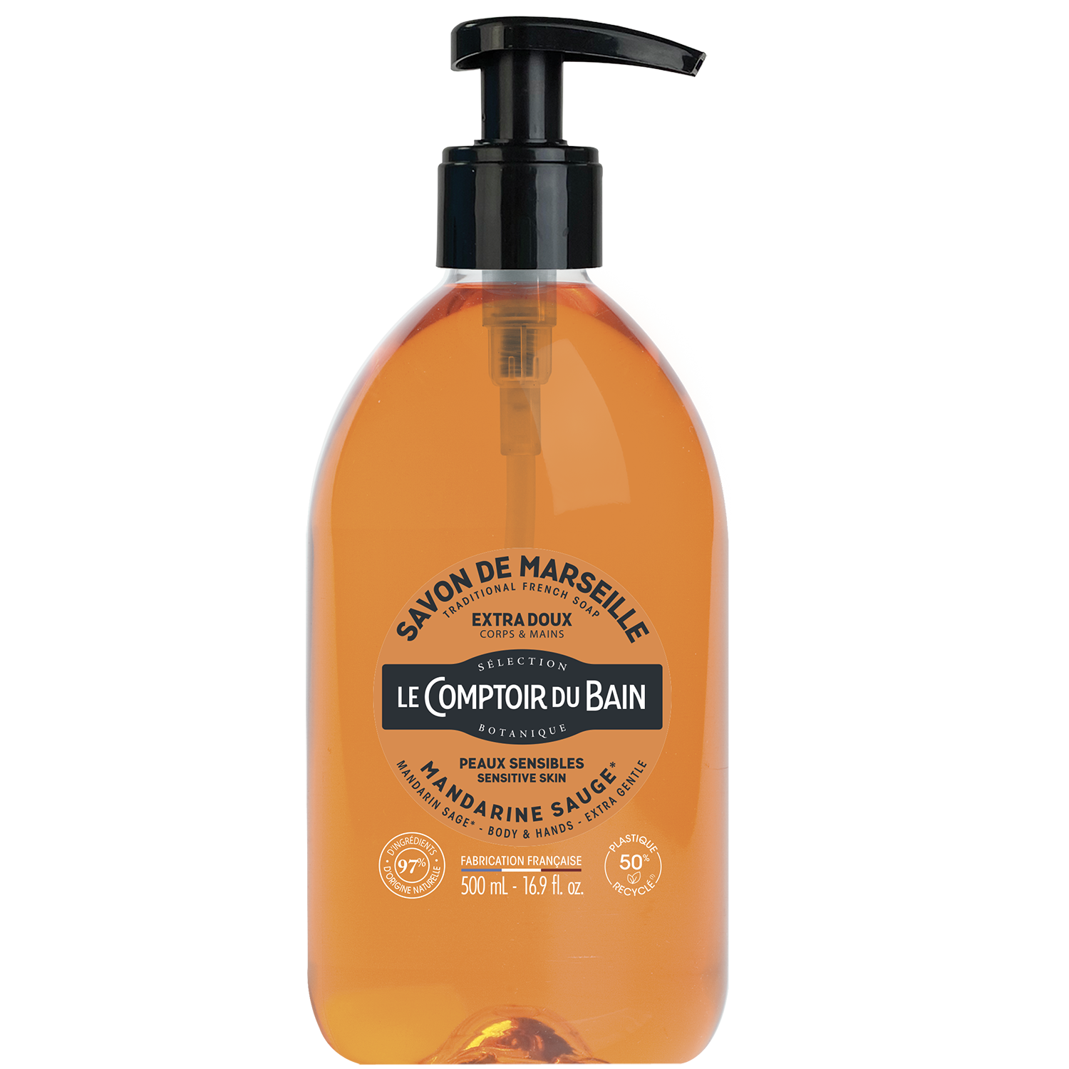 LCB - Savon liquide Mandarine sauge 500ml