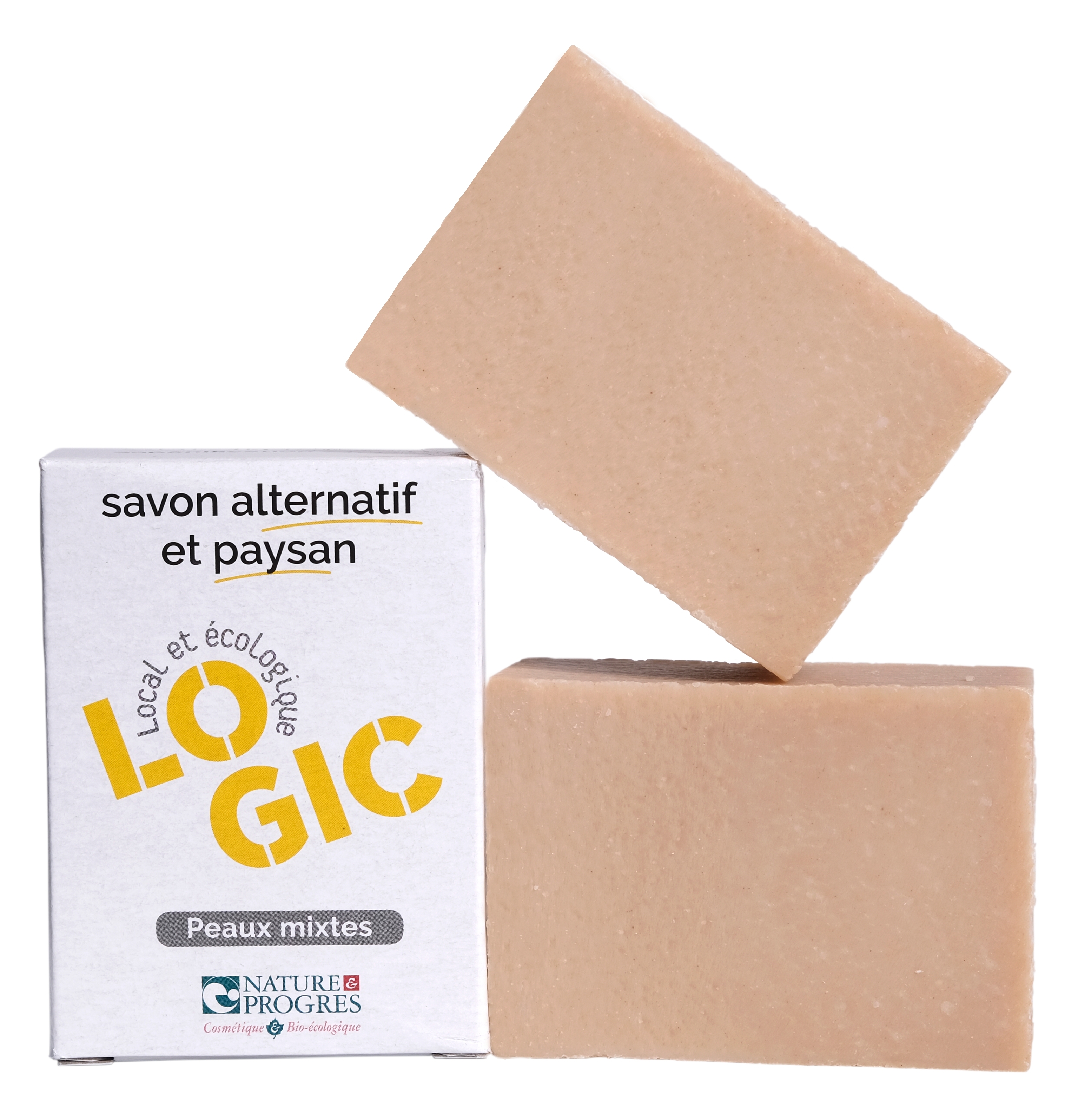 Savon Logic Jaune Peaux Mixtes 100g