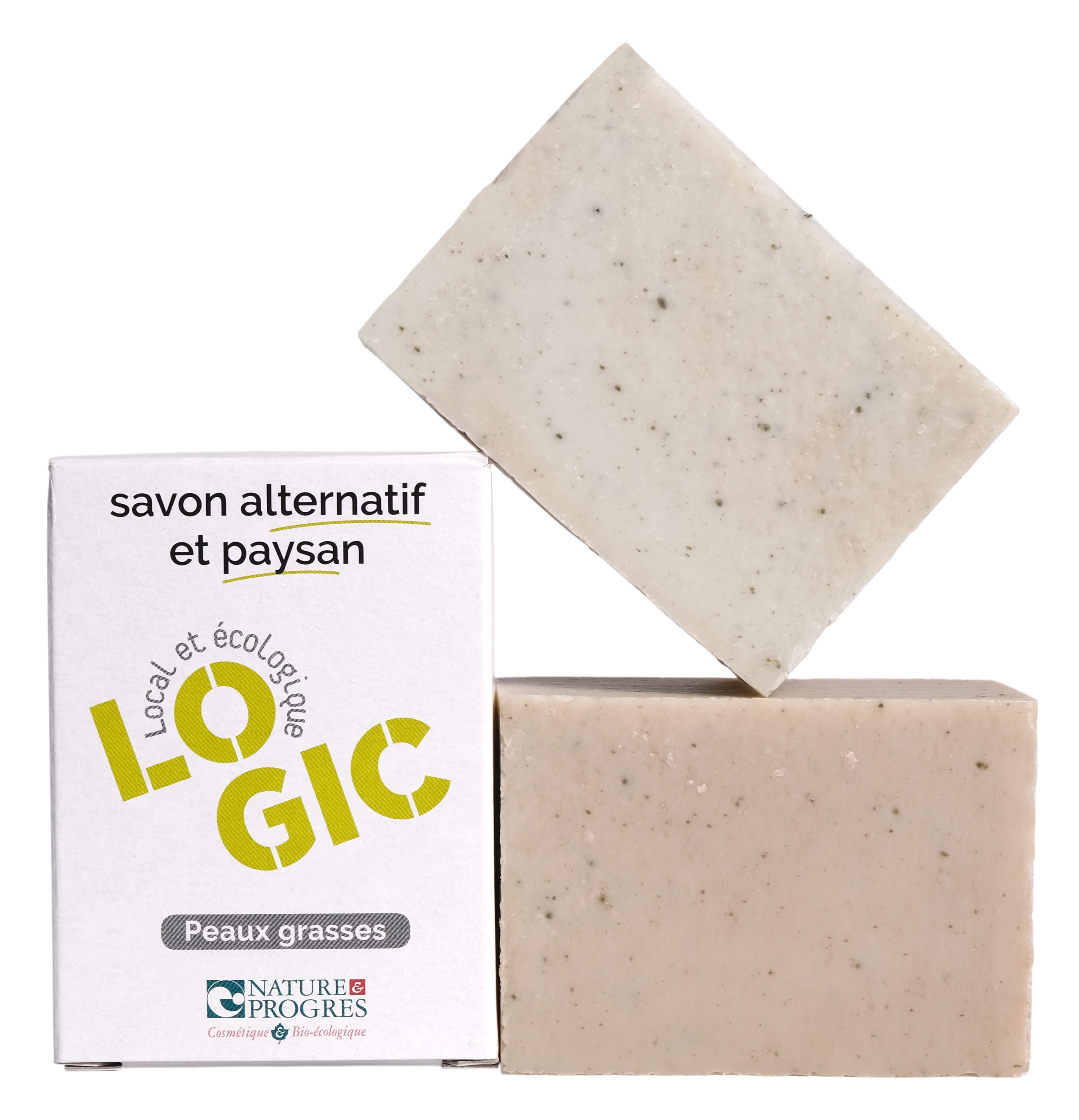 Savon Logic Vert Peaux Grasses 100g