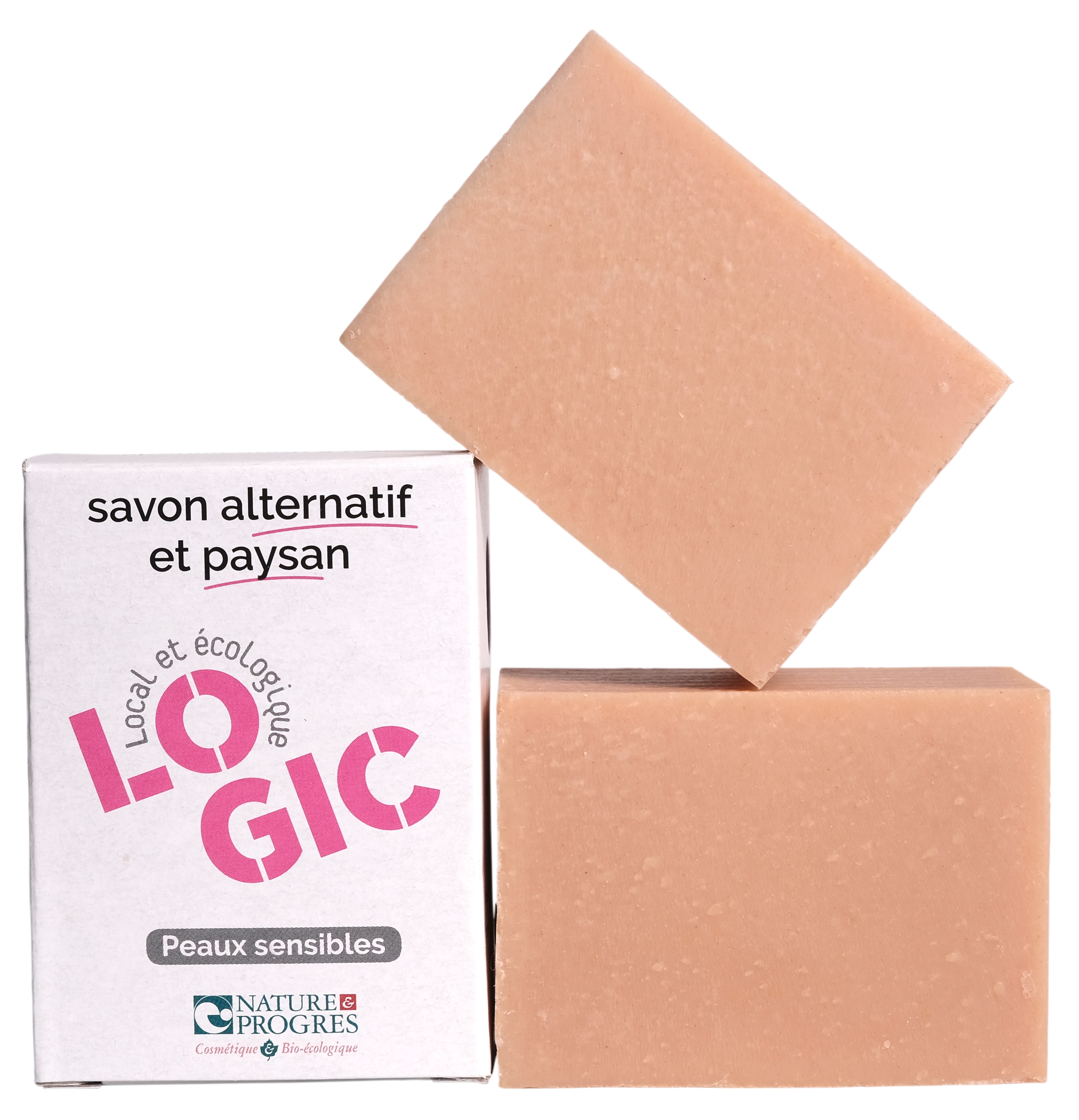 Savon Logic Rose Peaux Sensibles 100g