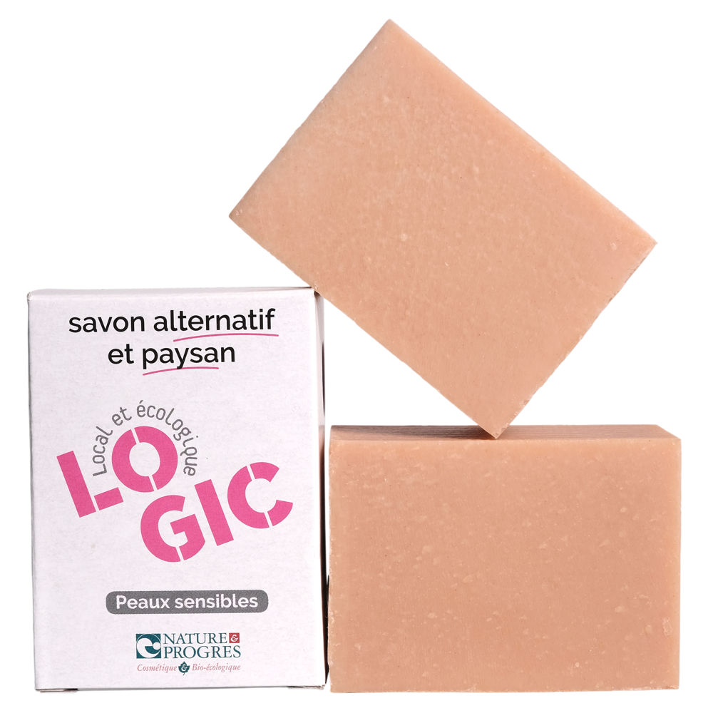 Savon Logic Rose Peaux Sensibles 100g