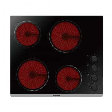 Plaque vitrocéramique BRANDT 6000W 60cm, 1033932