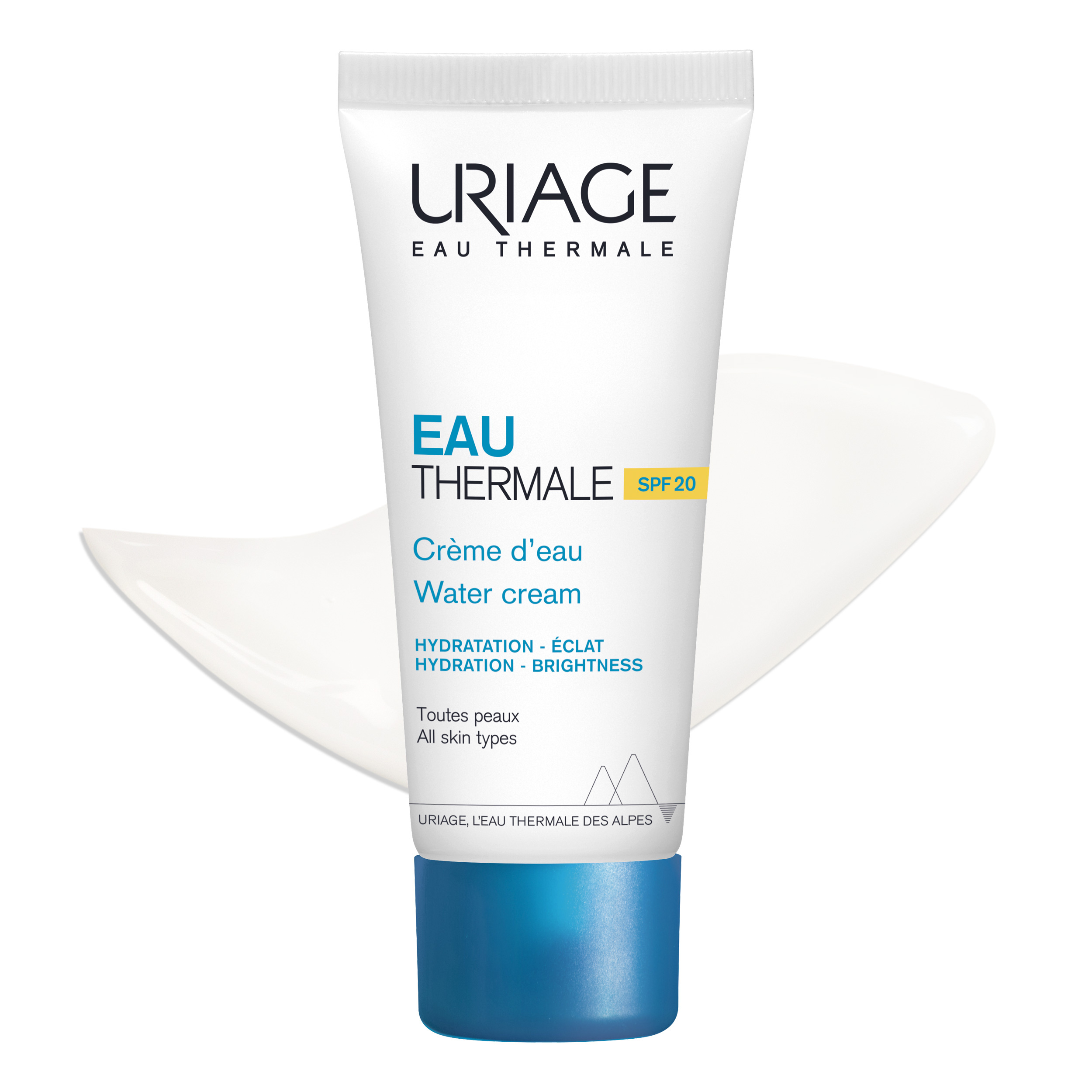 Eau thermale crème d’eau légère SPF20 40ml