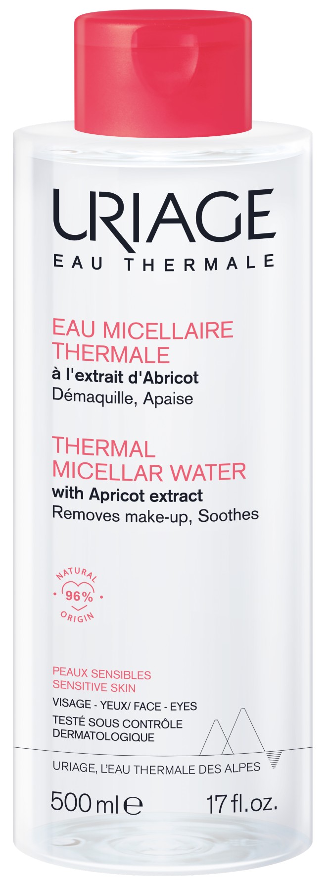 Eau Micellaire Thermale Peaux sensibles 500ml