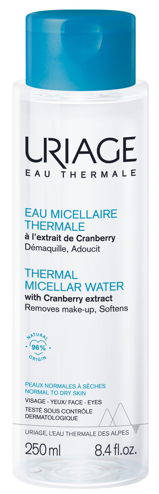 Eau Micellaire Thermale Peaux normales à sèches 250ml