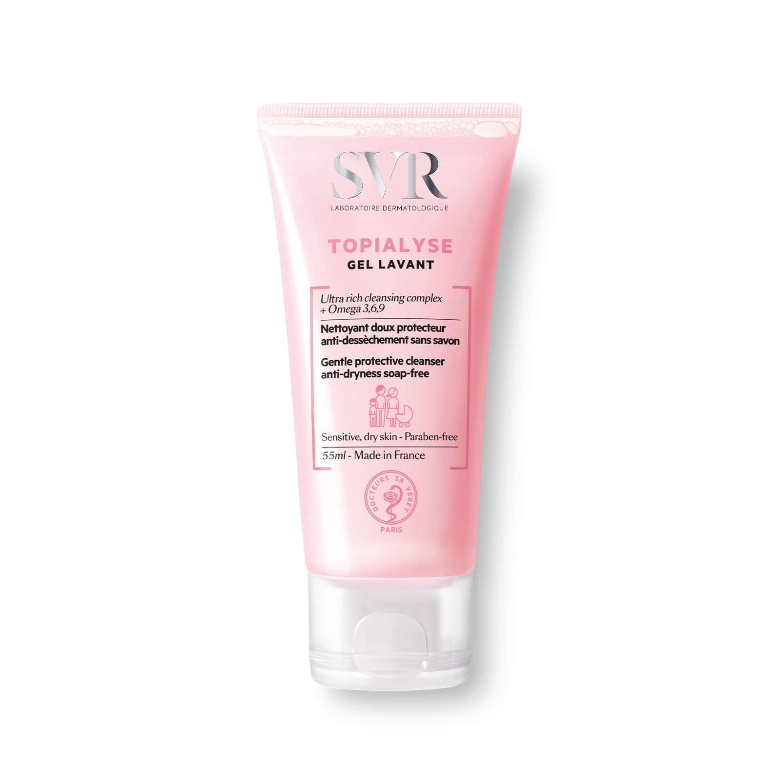 Topialyse Gel Lavant 55 ml