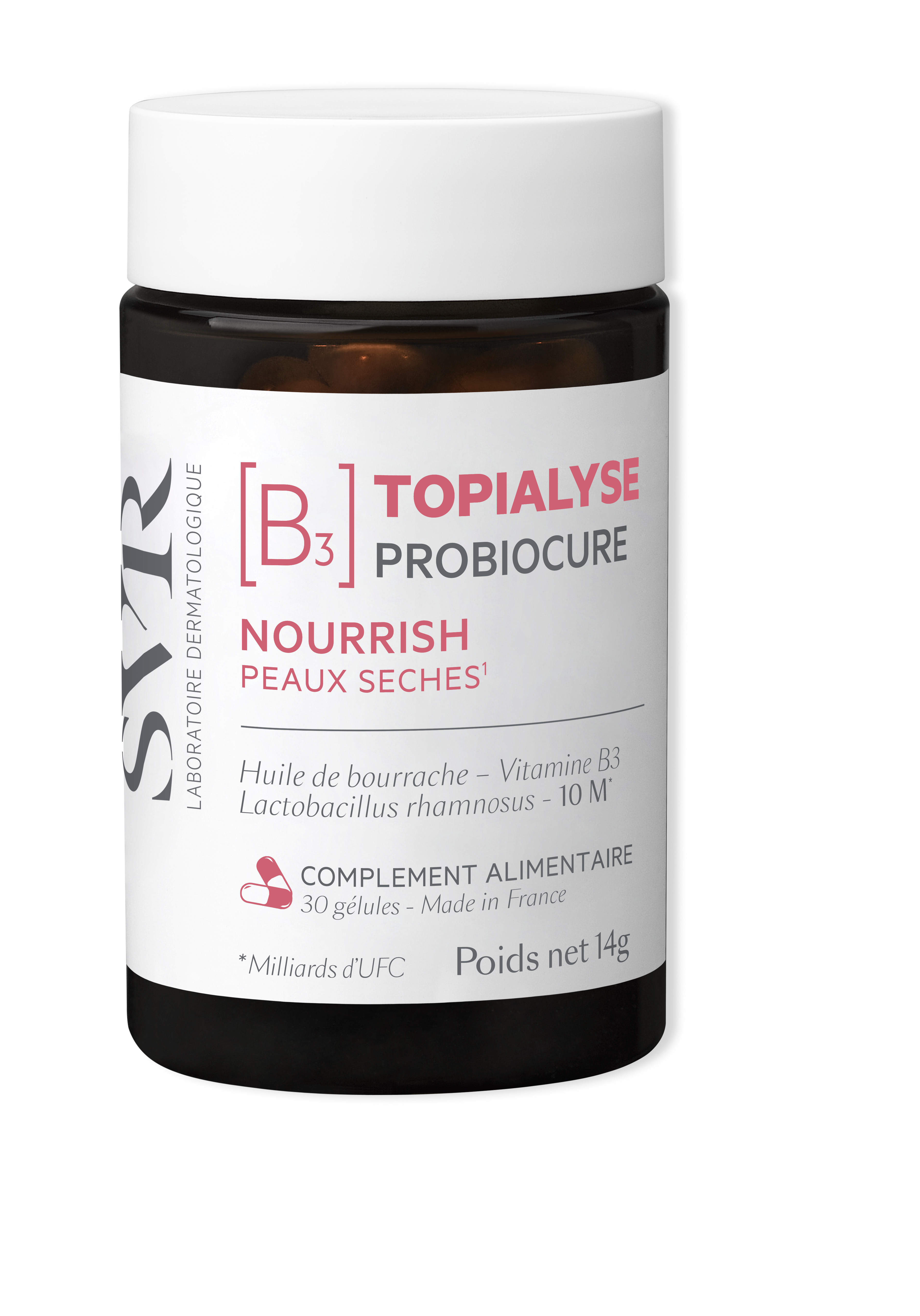 Topialyse Probiocure Nourrish Peaux Sèches 30 Gélules