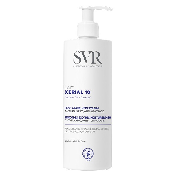 Lait Hydratant Xérial 10 Lissant Anti squames Laboratoire Svr La Pompe De 400ml