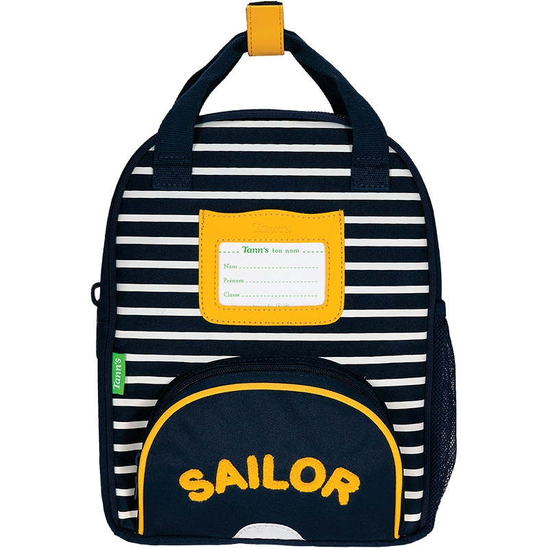 Sac à dos XS Tann's Les Fantaisies Sacha Bleu/Jaune