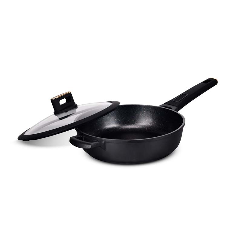 Sauteuse Inox Chef Avec Couvercle 24cm