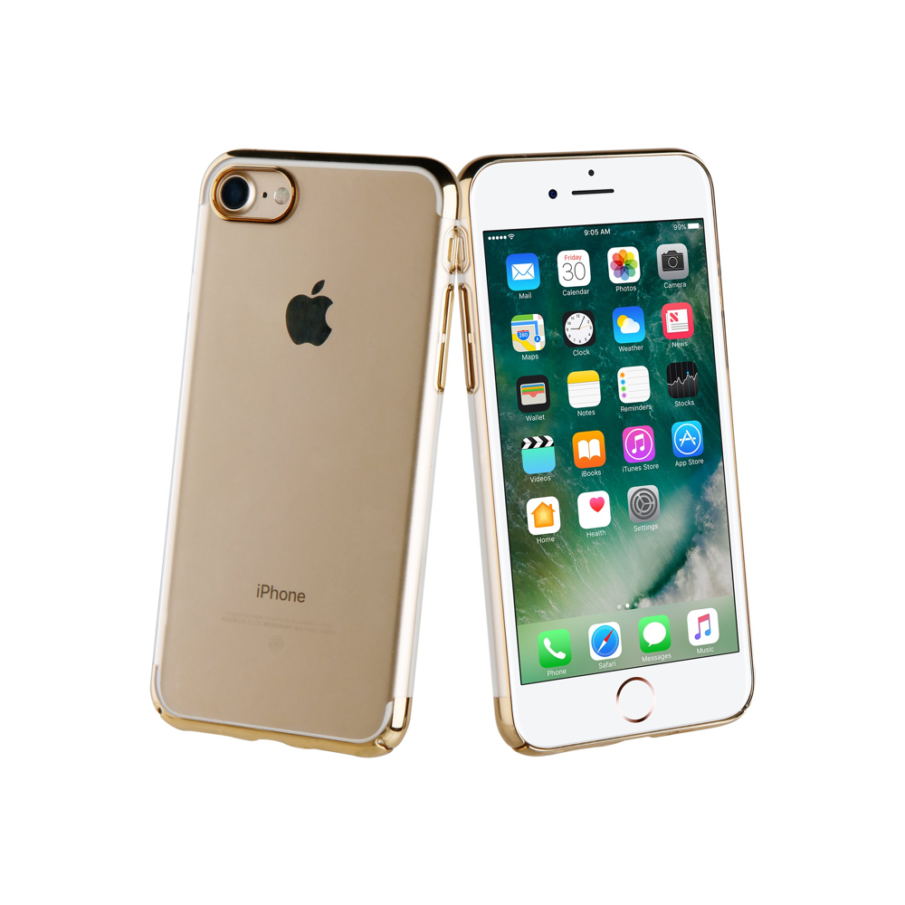 Coque de protection Muvit Crystal iPhone 7.8 or