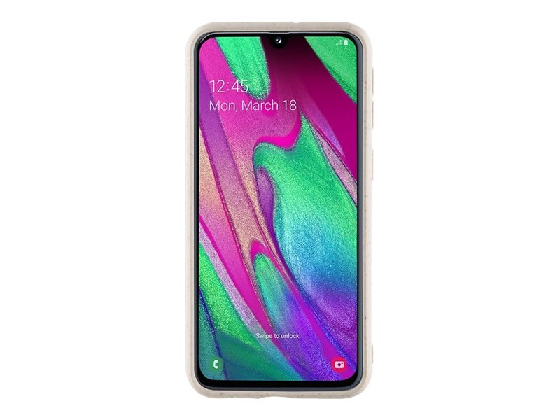 Coque Muvit Bambootek pour Samsung Galaxy A40 blanc