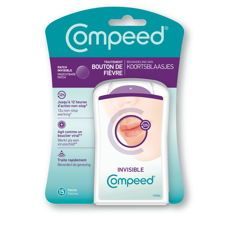 Patchs Invisibles Bouton de fièvre BT15