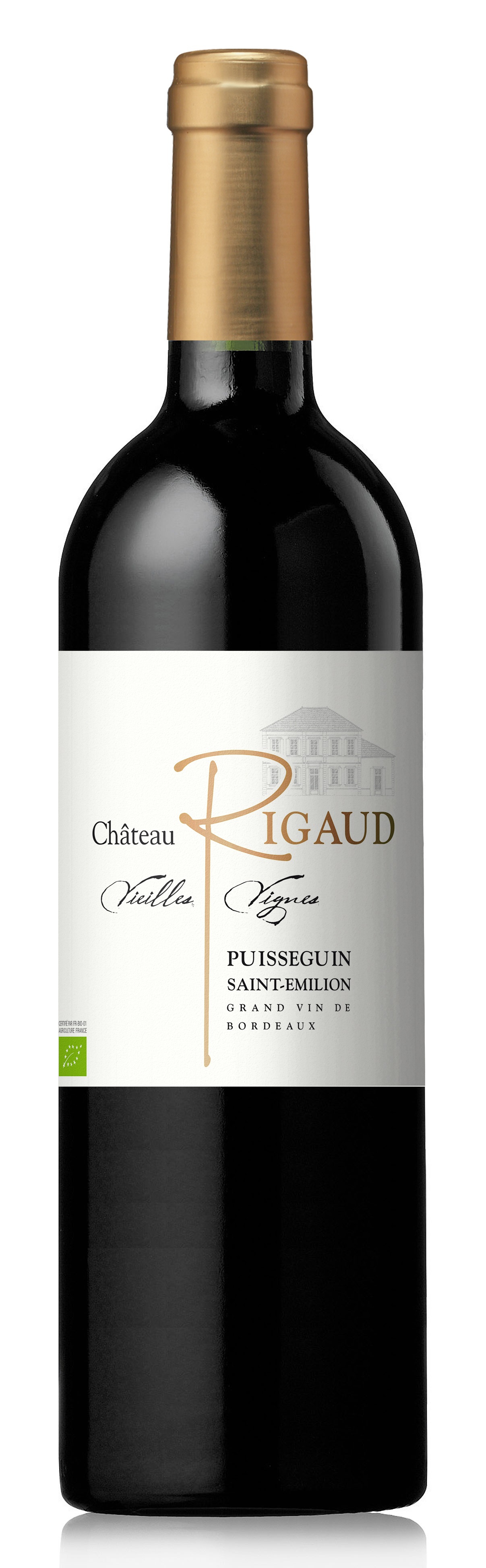 Château Rigaud Vieilles Vignes BIO, 2020 - Puisseguin-Saint-Emilion AOP - Rouge - 75 cl