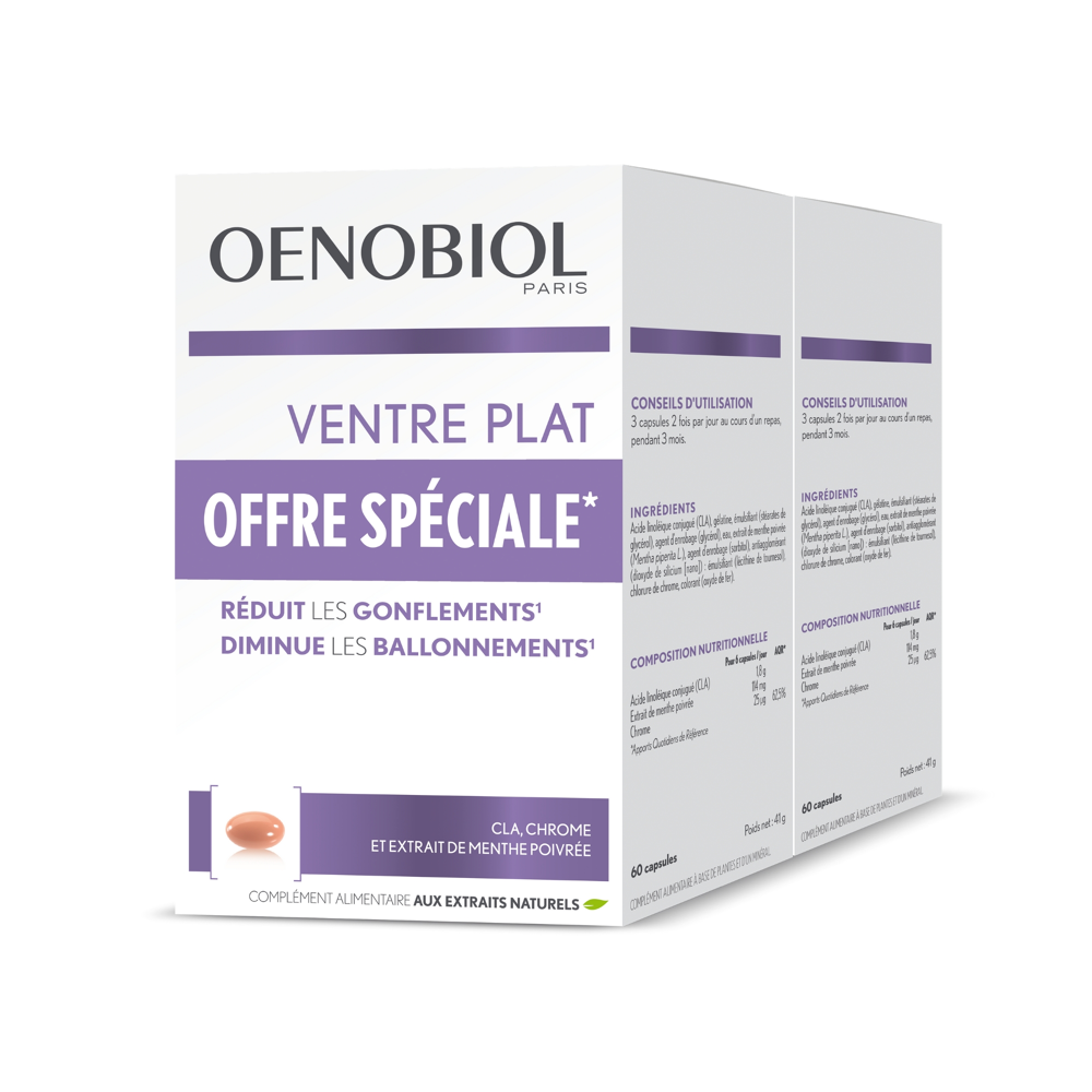 Ventre plat 2x60 capsules