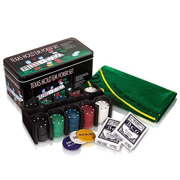 Malette de Poker, Maverick, 300 jetons 11,5g + 2 jeux 54 cartes