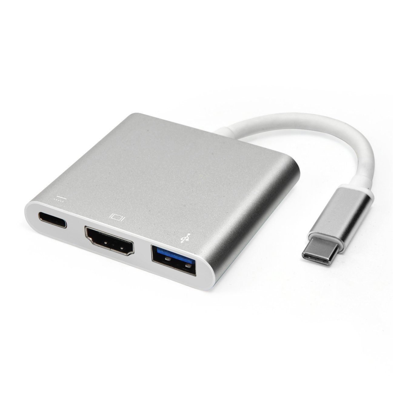 Encab Câble Adaptateur USB 3.1 Type C Vers HDMI 4K 60Hz UHD Noir 1,8m