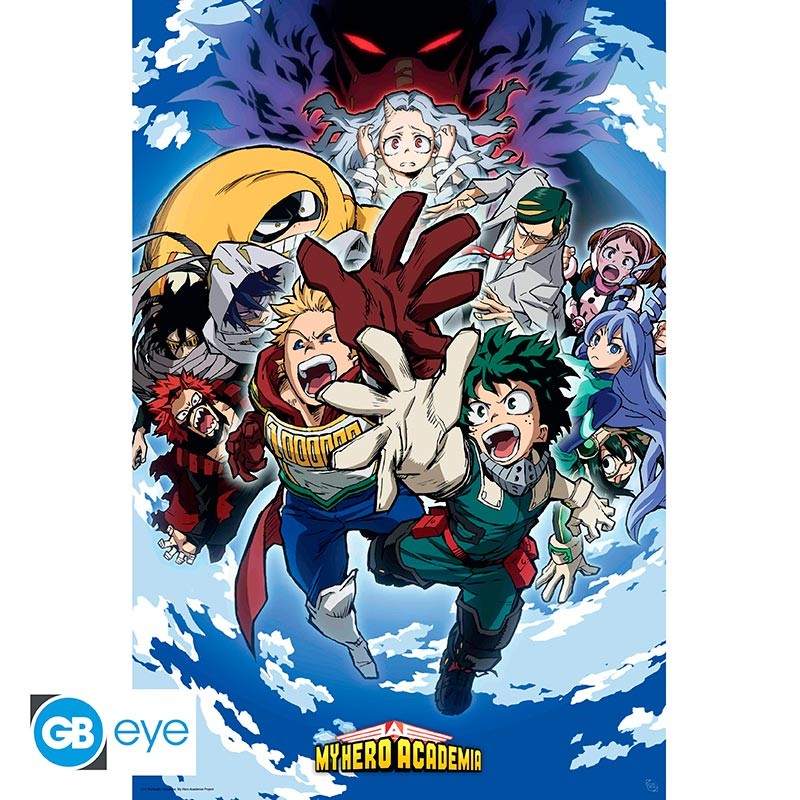 MY HERO ACADEMIA Poster Eri & Groupe (91,5 x 61 cm)