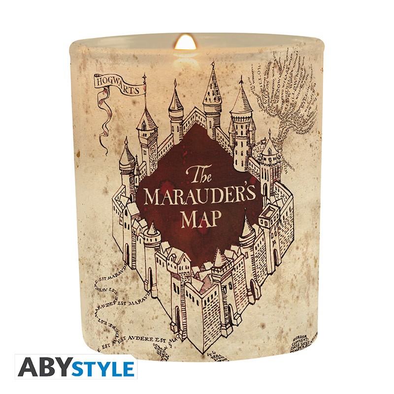 HARRY POTTER Bougie Carte du Maraudeur