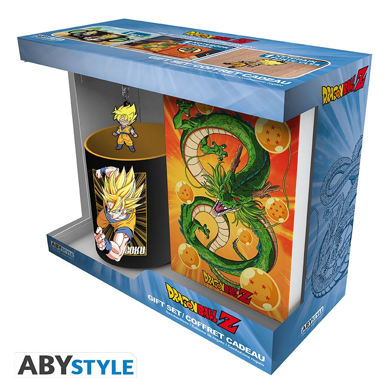 DRAGON BALL Z Coffret cadeau Goku Mug + Porte-clés + Cahier