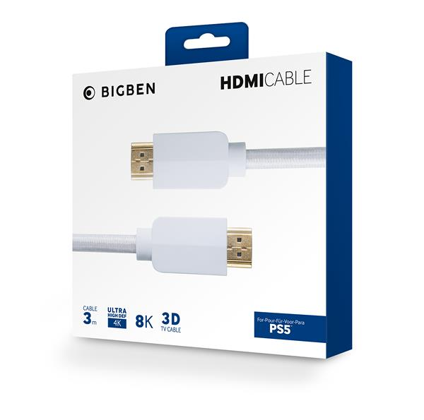Câble HDMI PS5 blanc 3M (PS5)