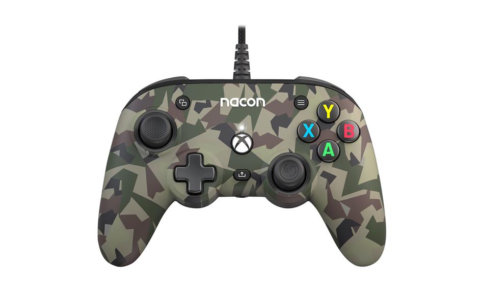 Manette personnalisable pour Xbox Series X|S, Xbox one et PC (Windows 10) - Forest Camo (XBOX SERIES)