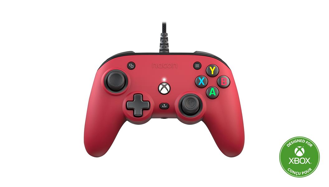Manette Pro Compact - Rouge (XBOX SERIES)