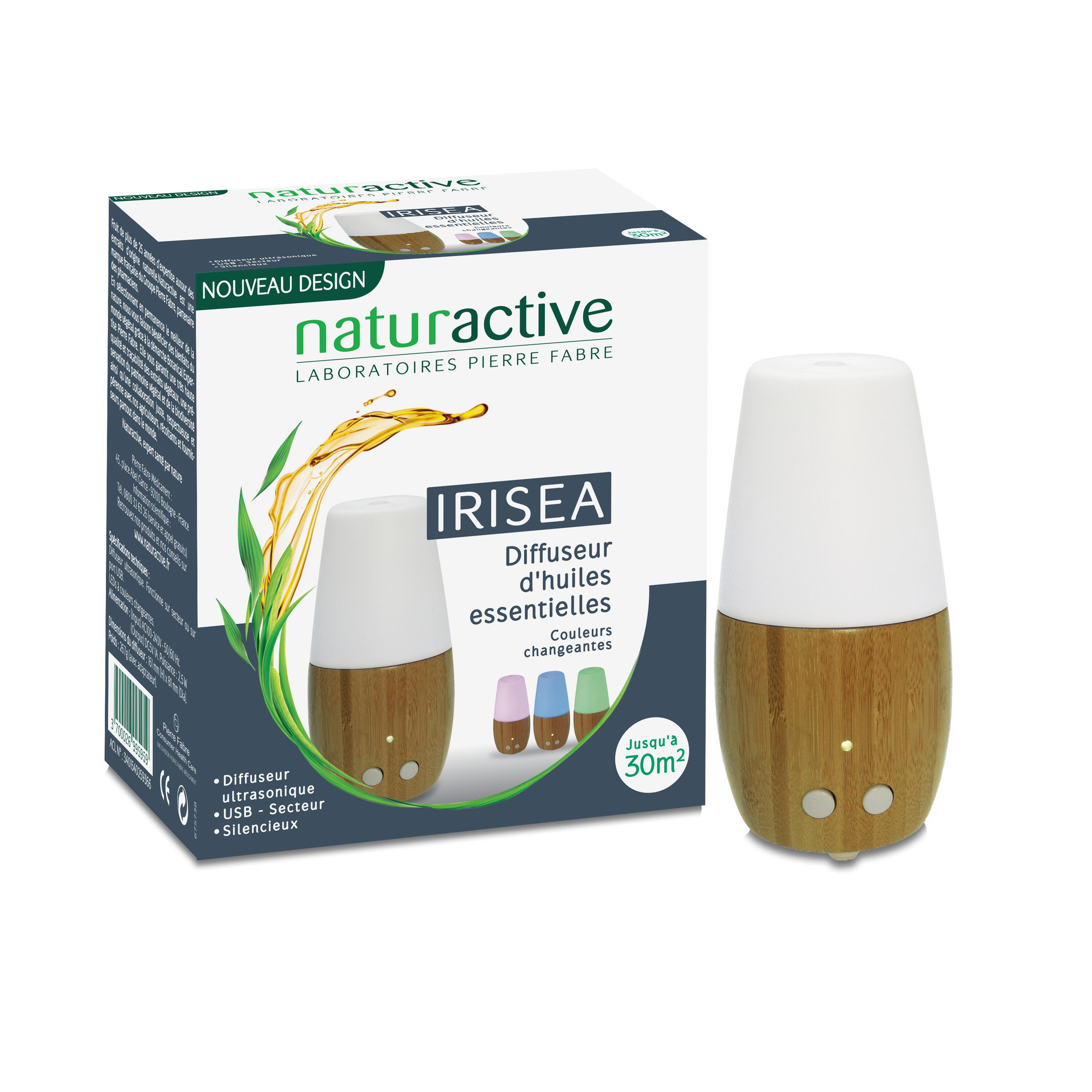 Naturactive - Iriséa Diffuseur d' Huiles Essentielles jusqu'à 30m2