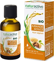 Huile végétale amande douce bio 50ml