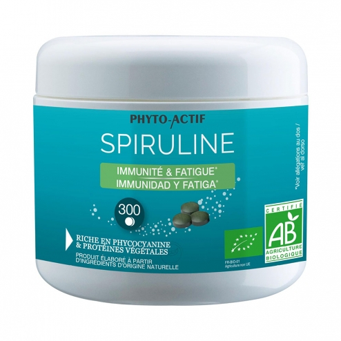 Spiruline bio 300 comprimés