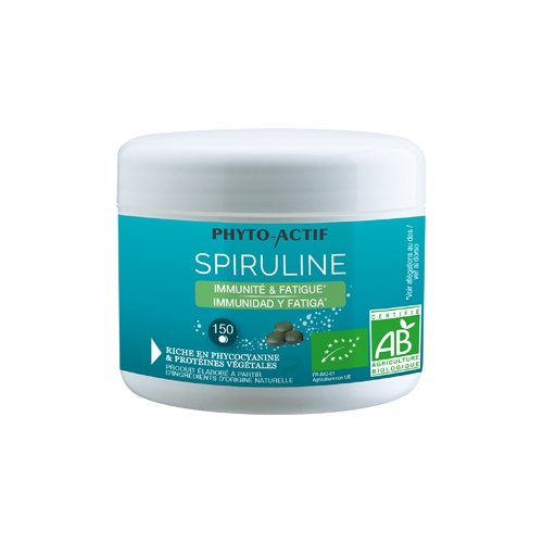 Spiruline bio immunité fatigue 150 comprimés