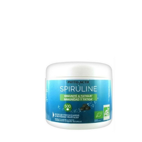 Spiruline Immunité fatigue bio 500 comprimés