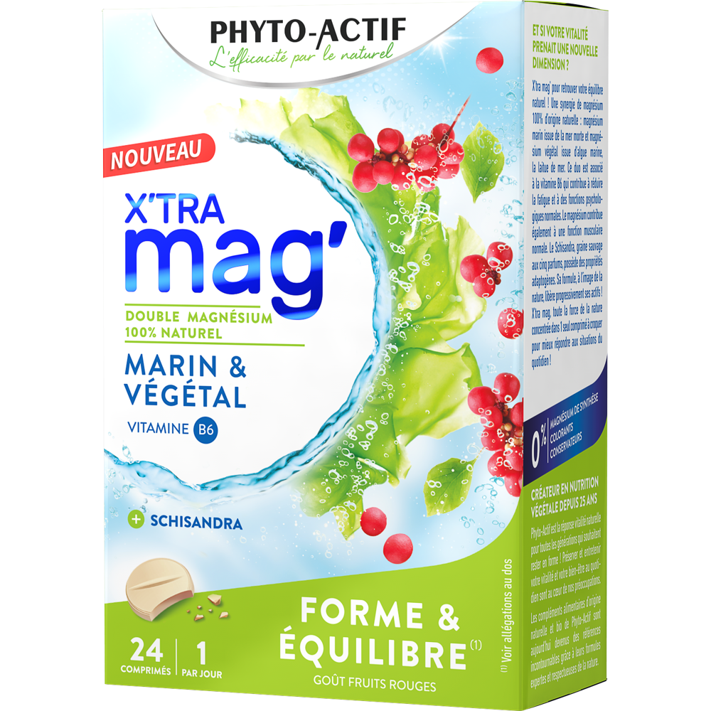 X'tra mag forme & equilibre 24 comprimés