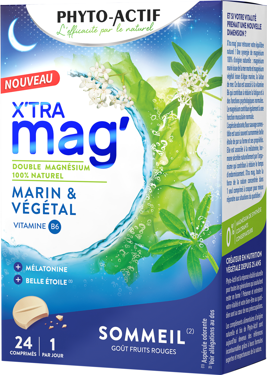X'tra mag sommeil 24 comprimés