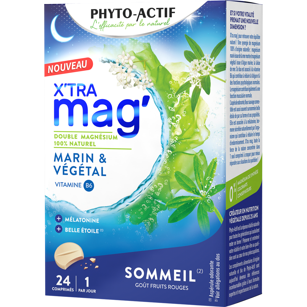X'tra mag sommeil 24 comprimés